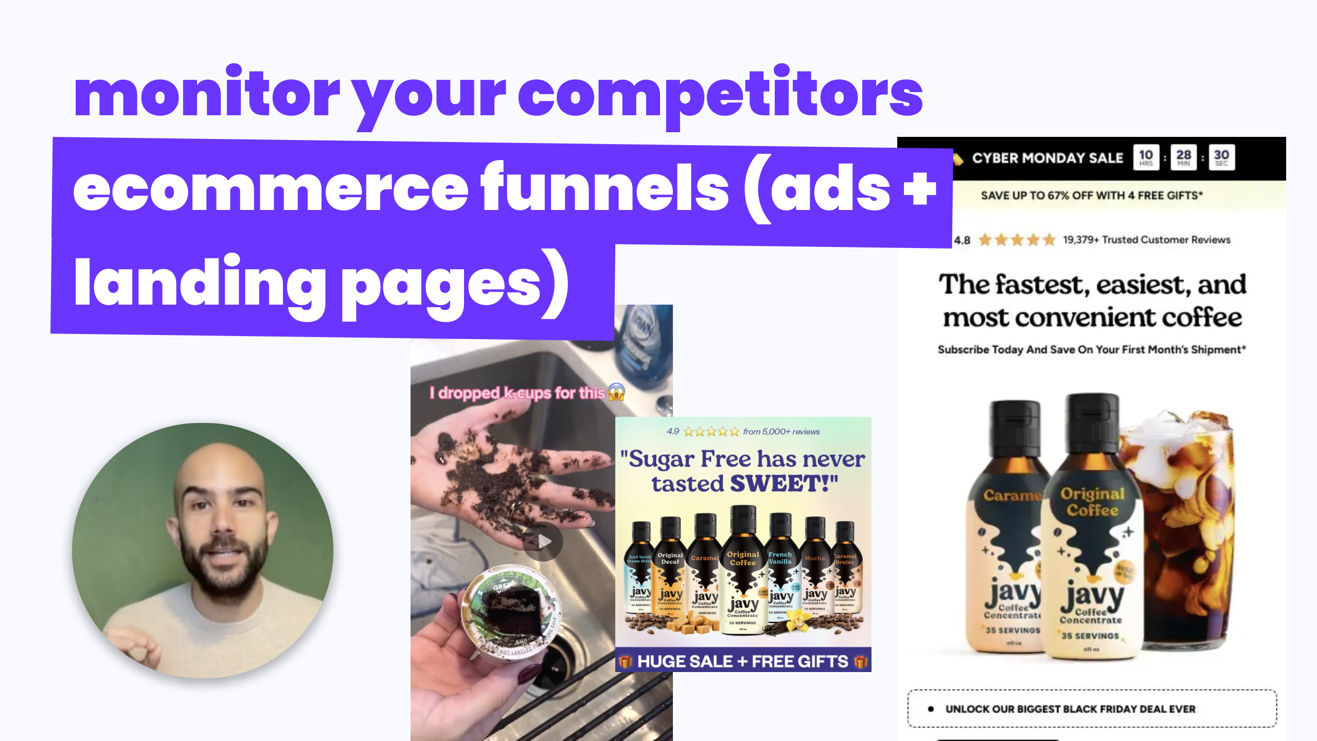 Explore your Competitors' Funnels (Ads and Landing Pages)